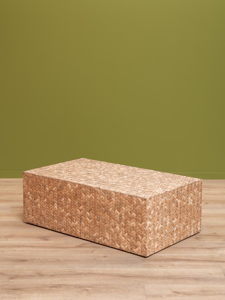 Table basse gravée tressage Trenza - 3