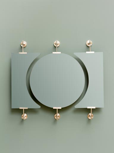 chehoma  Wall decor - Mirrors - Golden convex mirror 12 mini