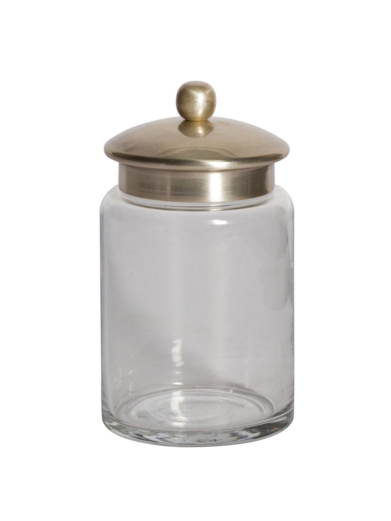 Small cotton pot antique silver Beret lid - 2