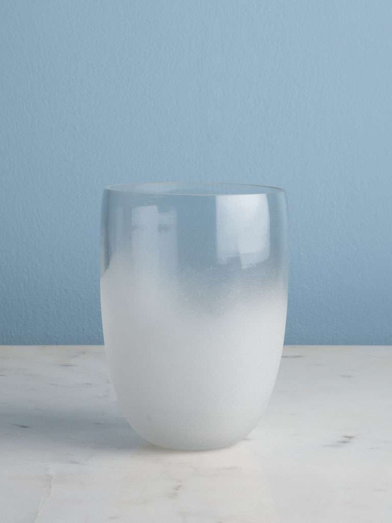 Sanded glass tumbler Caicos - 1