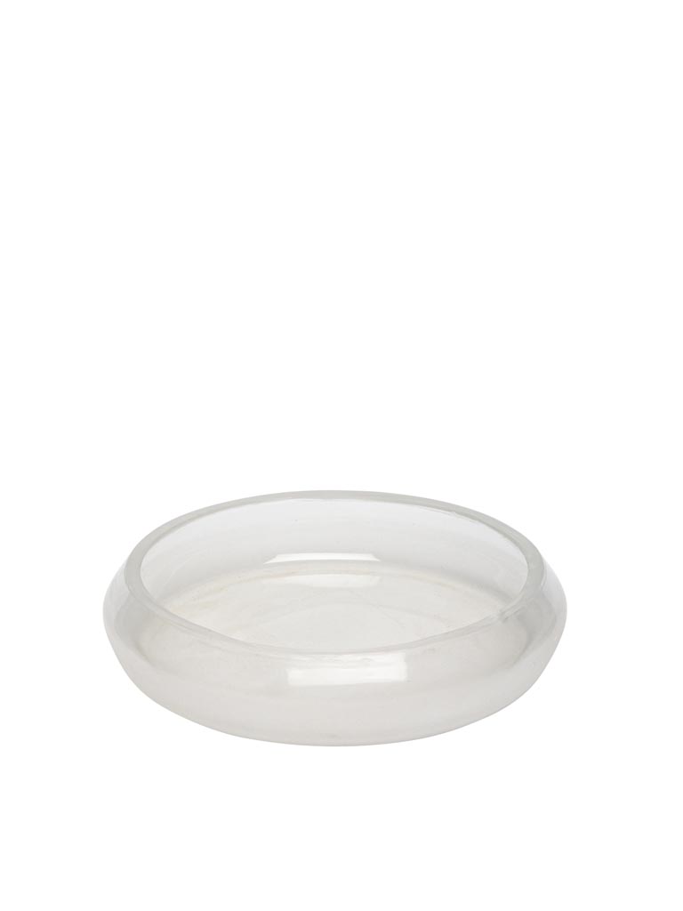 Sanded glass soap dish Maui - 2