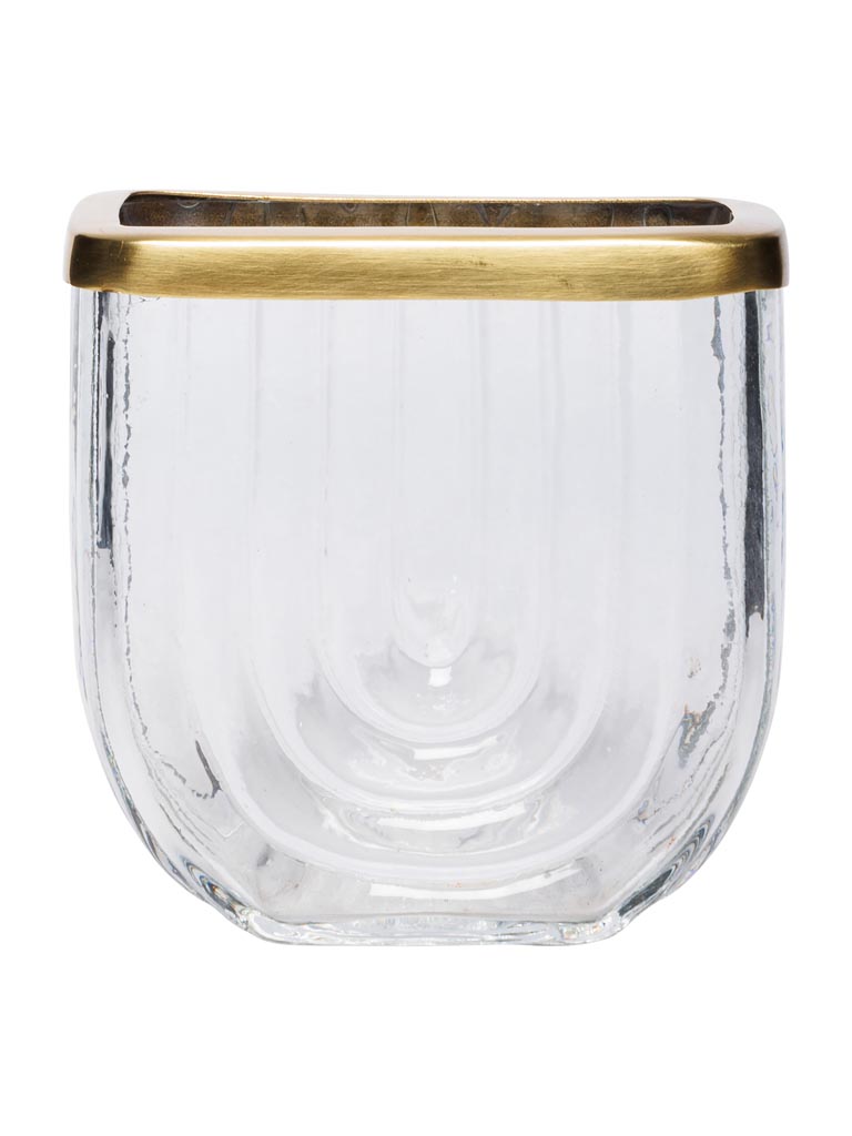 Glass tumbler Art deco - 2