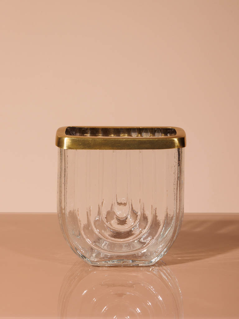 Glass tumbler Art deco - 1