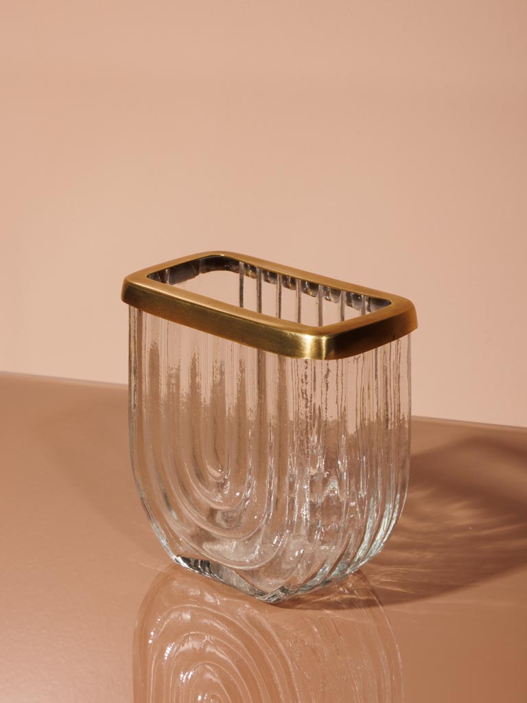 Gobelet en verre Art deco - 4