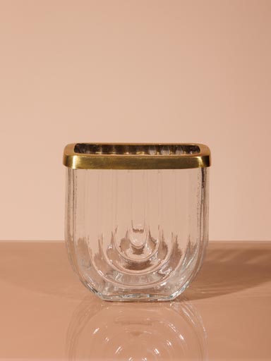 Glass tumbler Art deco