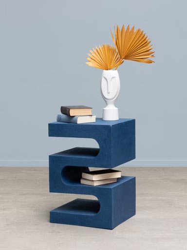 Blue side table Salvador