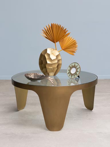 Glass coffee table Frida