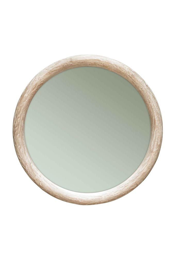 Miroir bois rond - 2