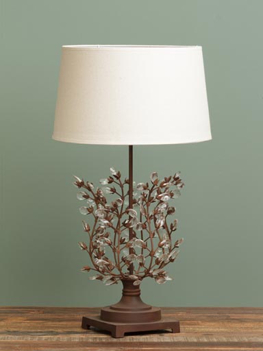 Lamp Châtillon with glass beads (40) classic shade (Lampshade included)