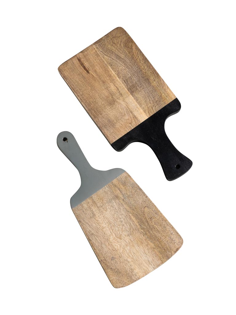 S/2 cutting boards painted handles - 2