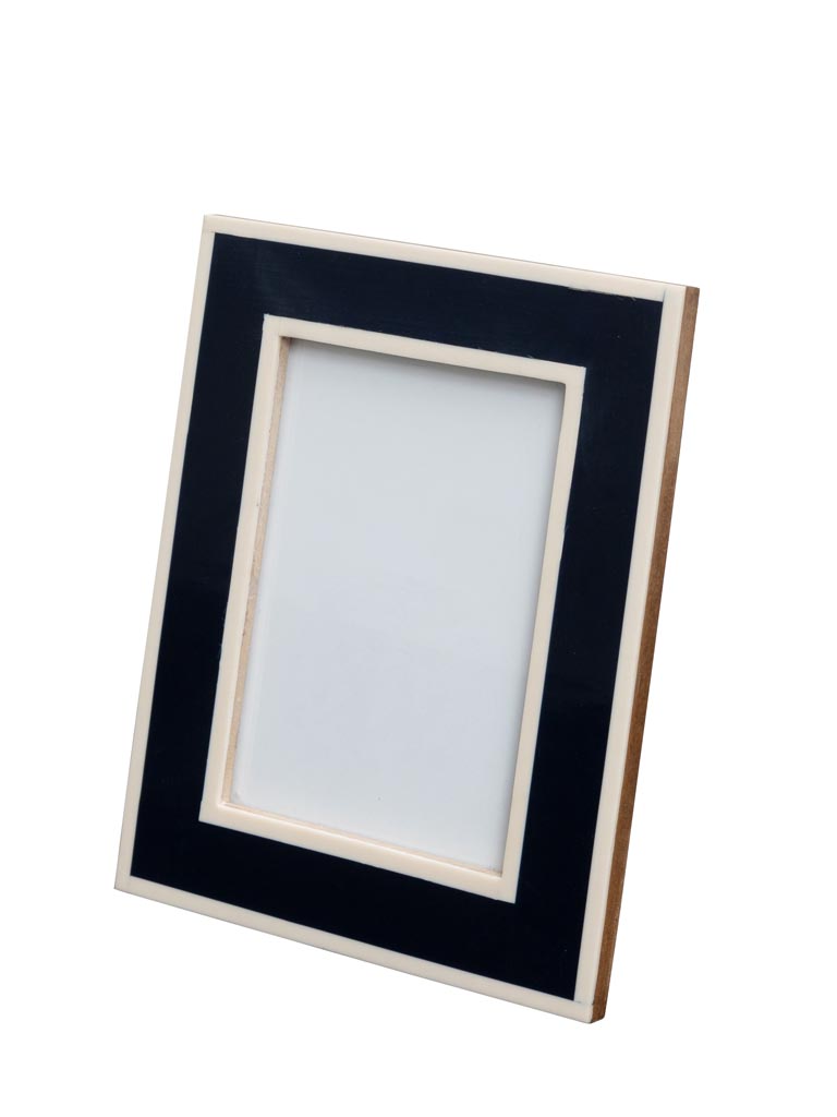 Porte photo bord bleu (13x18) - 2