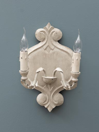 Wallsconce grey patina Amboise