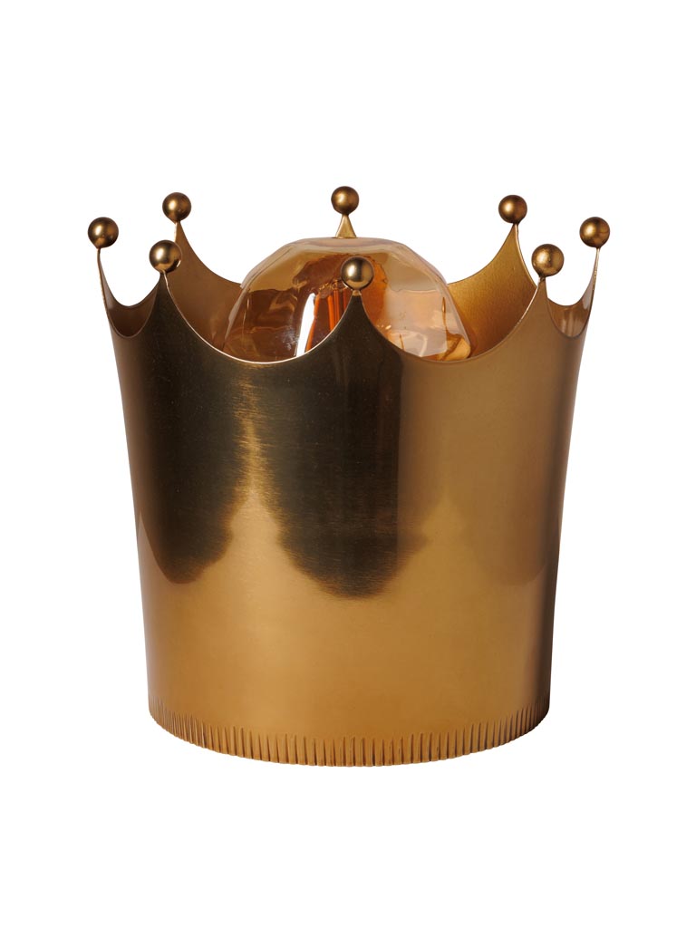 Table lamp golden crown - 2