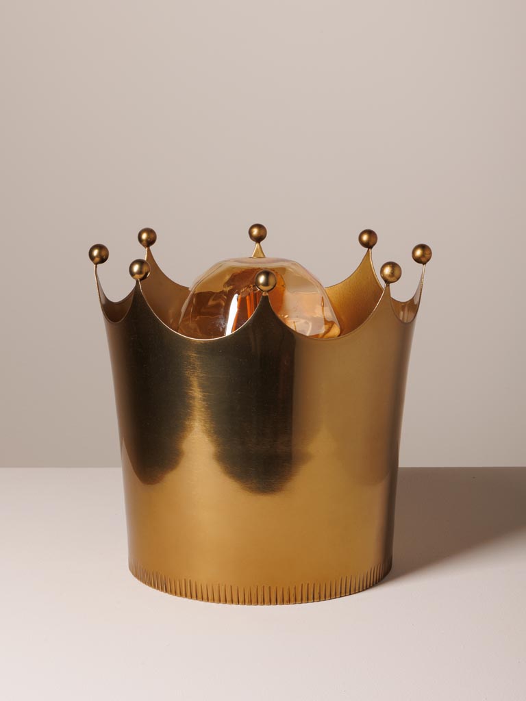 Table lamp golden crown - 1
