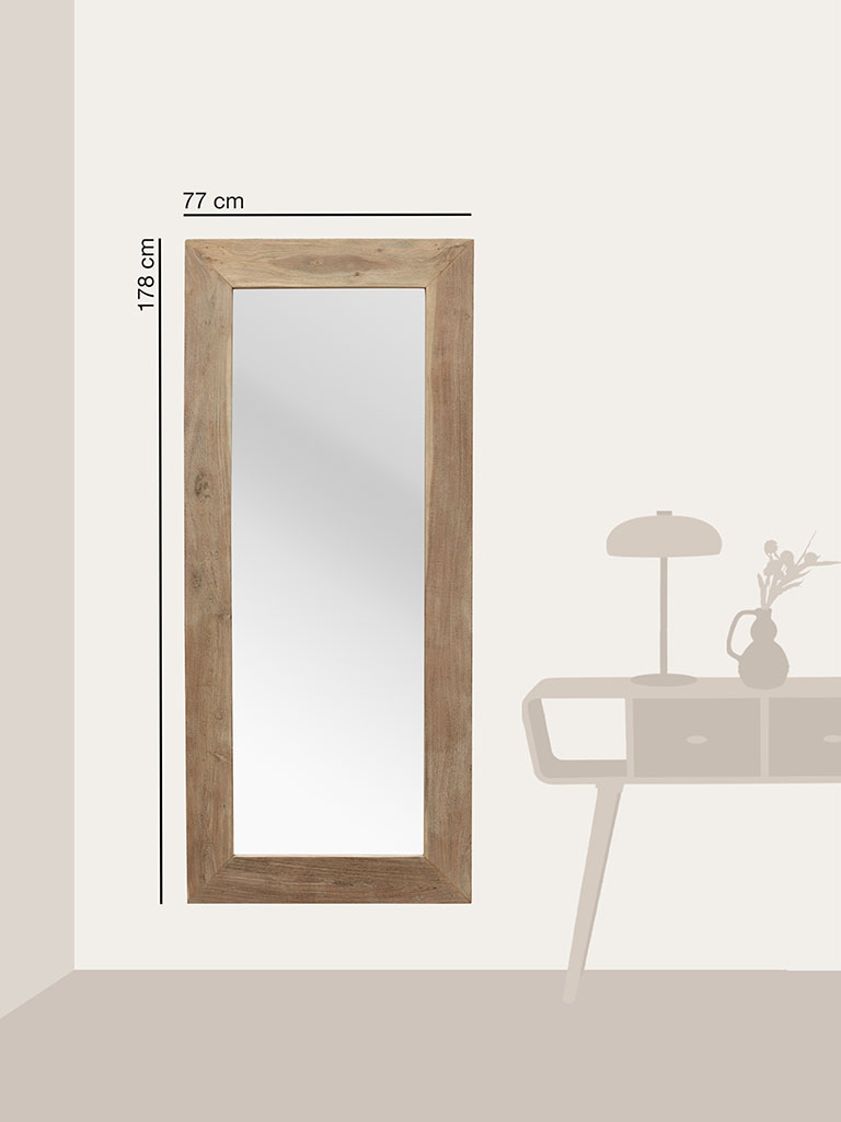 Grand miroir rectangulaire - 6