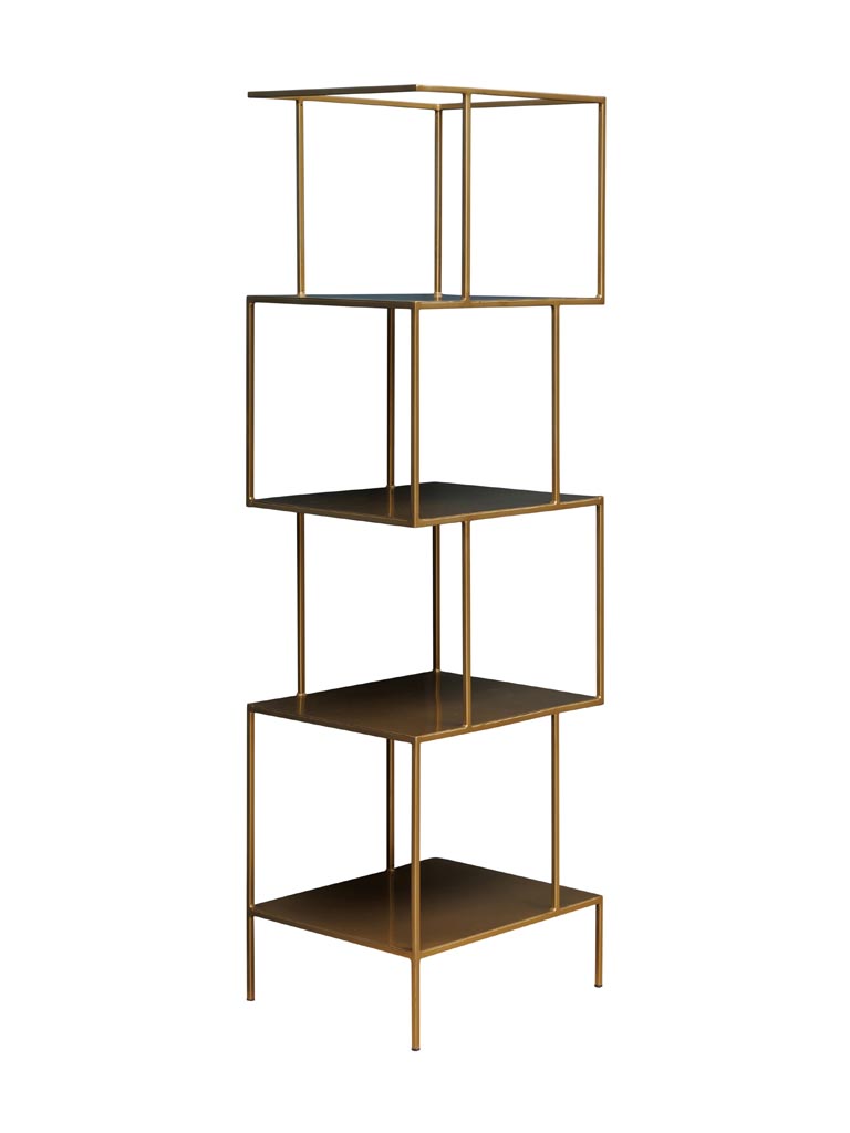 Etagère Iscala dorée - 2
