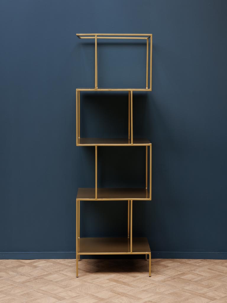 Etagère Iscala dorée - 1