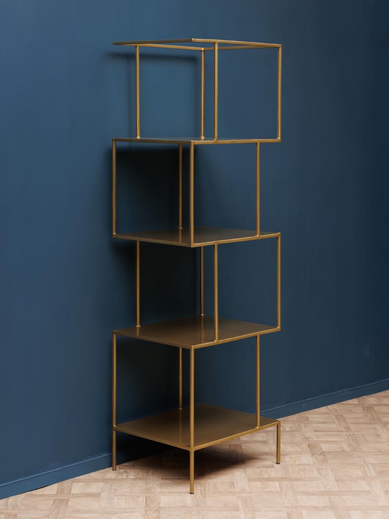 Etagère Iscala dorée - 5