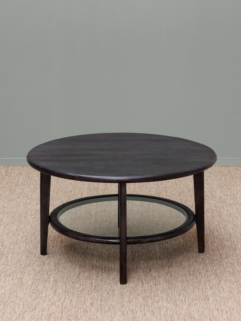 Table basse Lysandre plateau en verre - 5