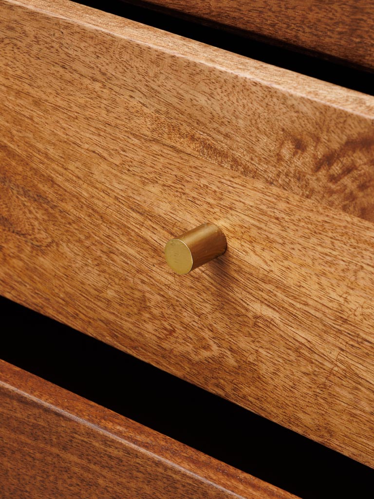 Chest of drawers brass sheet edge Niccolo - 7