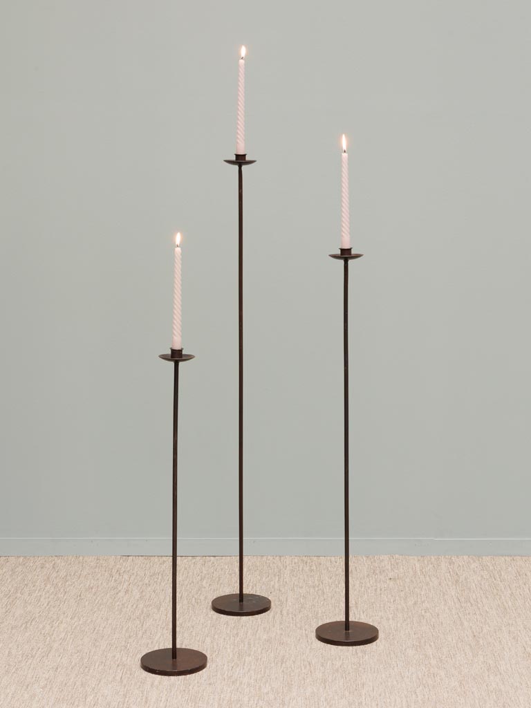 S/3 high candlesticks Minas - 1