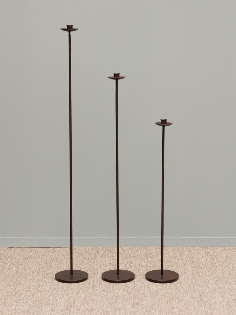 S/3 high candlesticks Minas - 5
