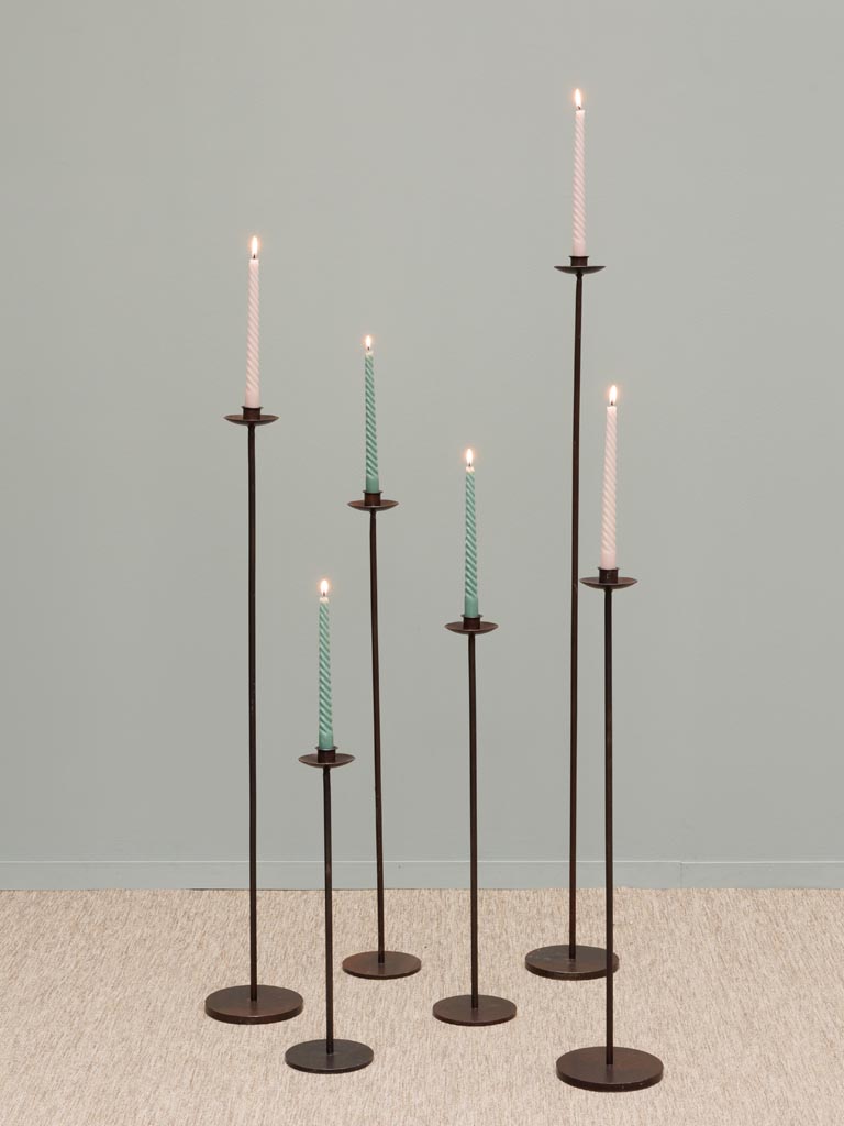 S/3 high candlesticks Minas - 4