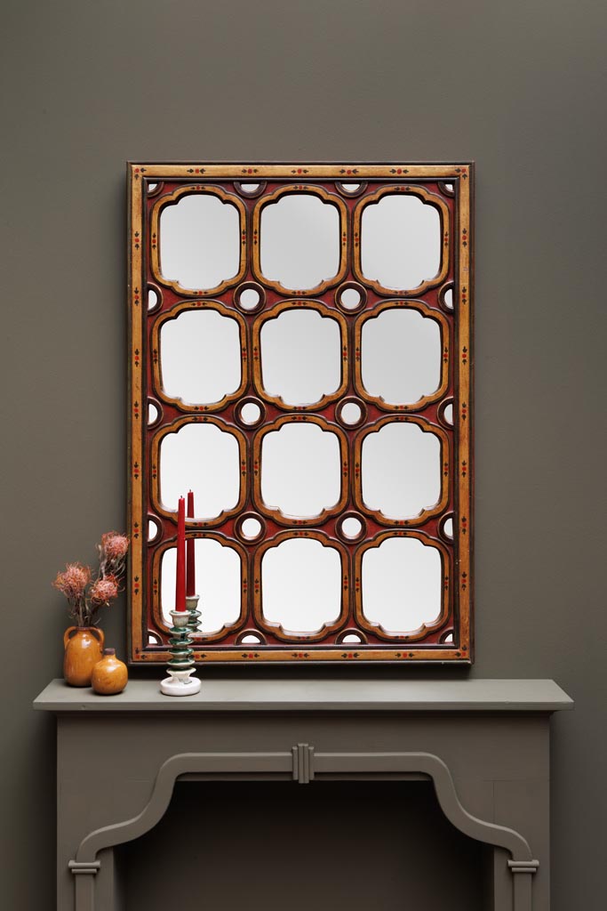 Handpainted mirror Castillan - 3