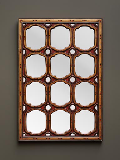 Handpainted mirror Castillan