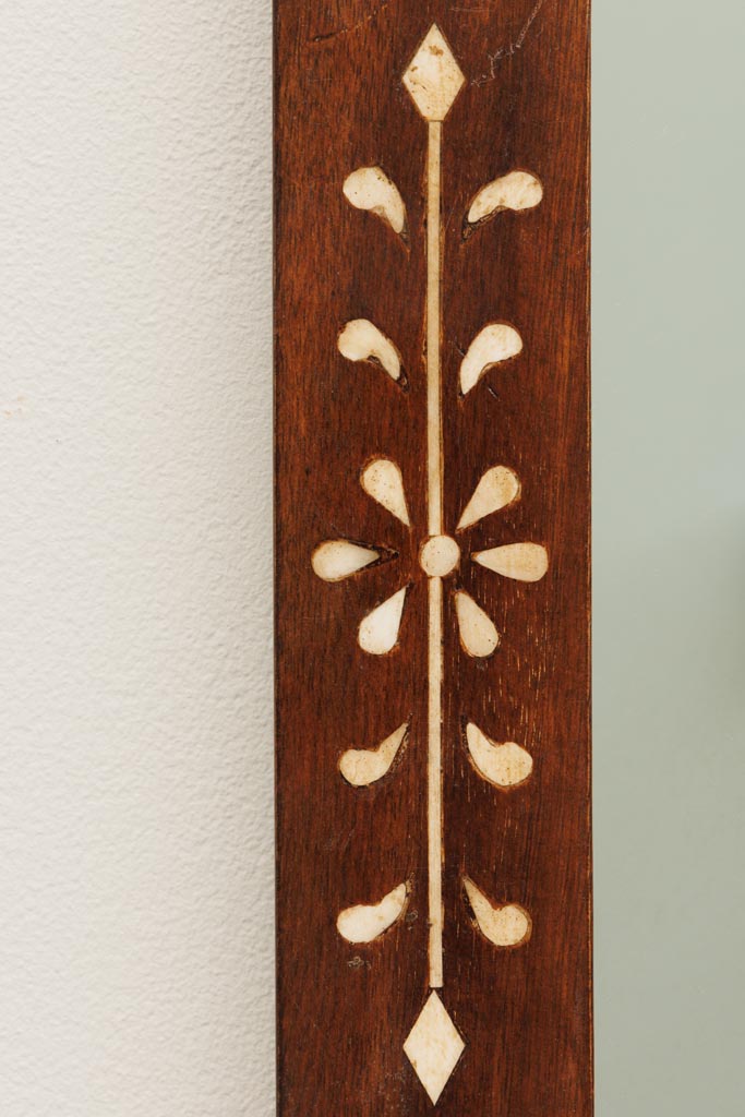 Dark wooden and horn mirror Alcazar - 3