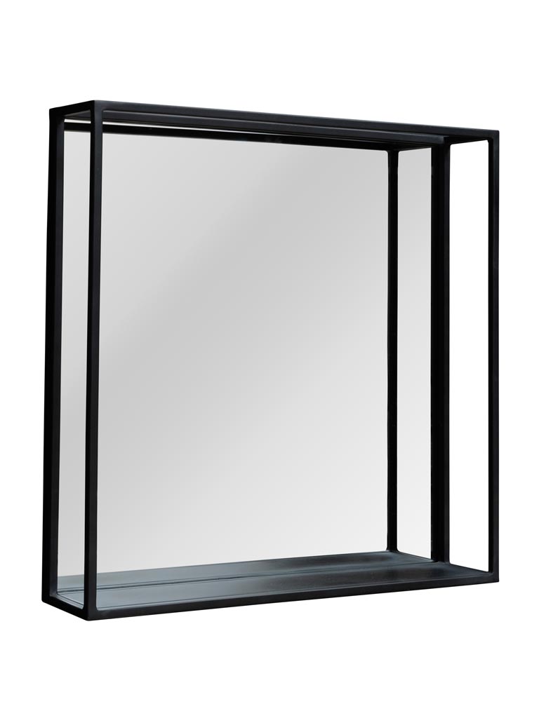 Square mirror with shelf - 2