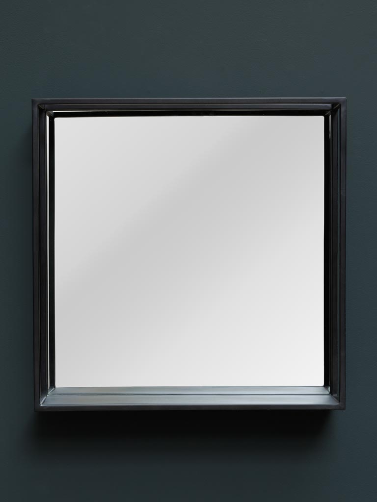 Square mirror with shelf - 3