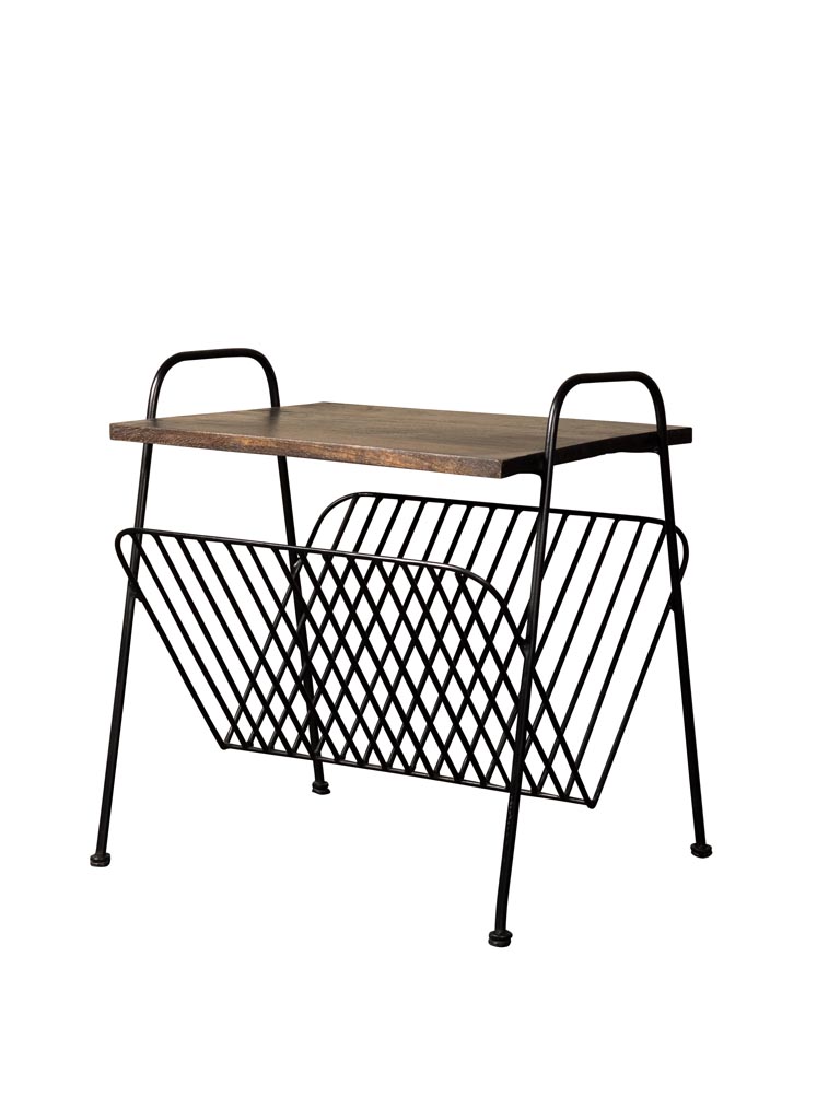 Side table & magazine rack - 2