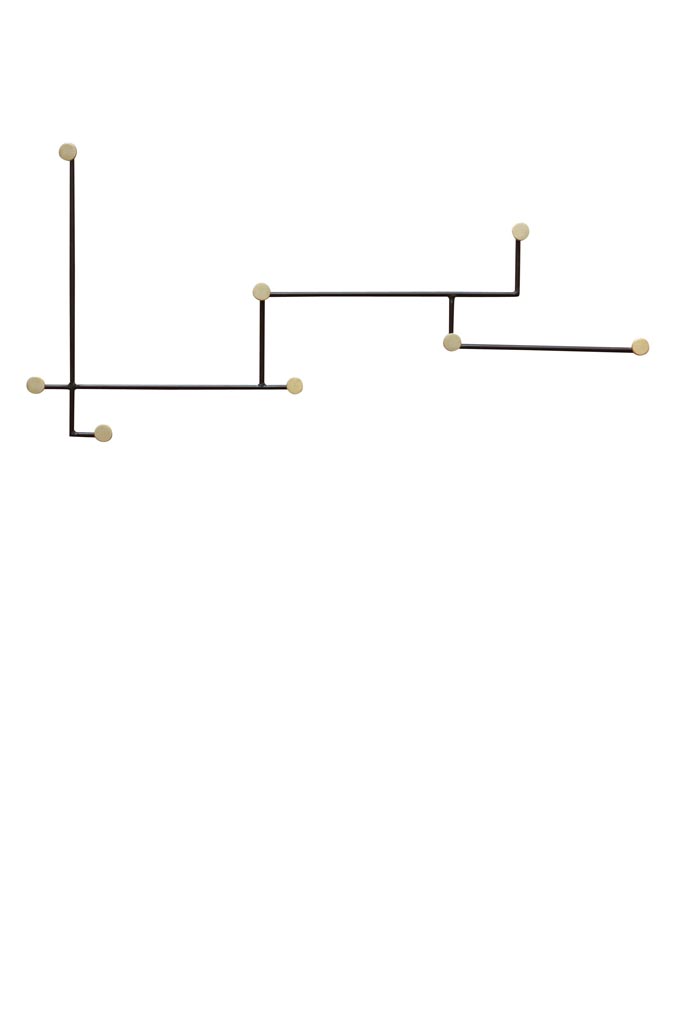 Iron wall coat rack Trajectory - 2