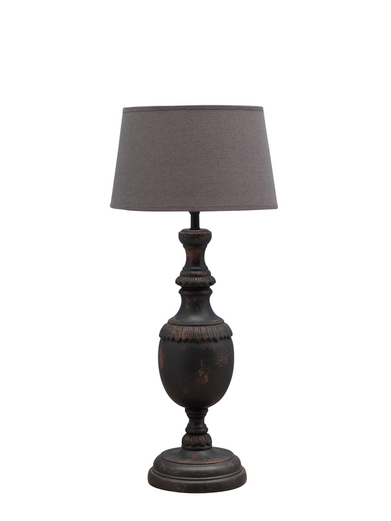 Table lamp brown patina Amadea - 2