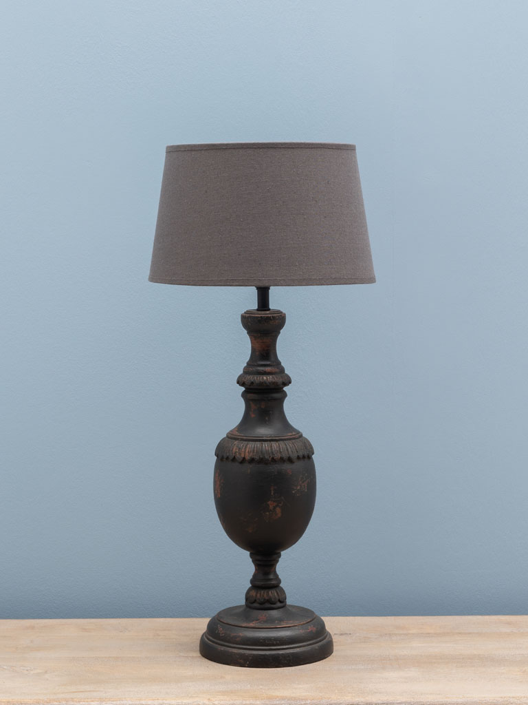 Table lamp brown patina Amadea - 1