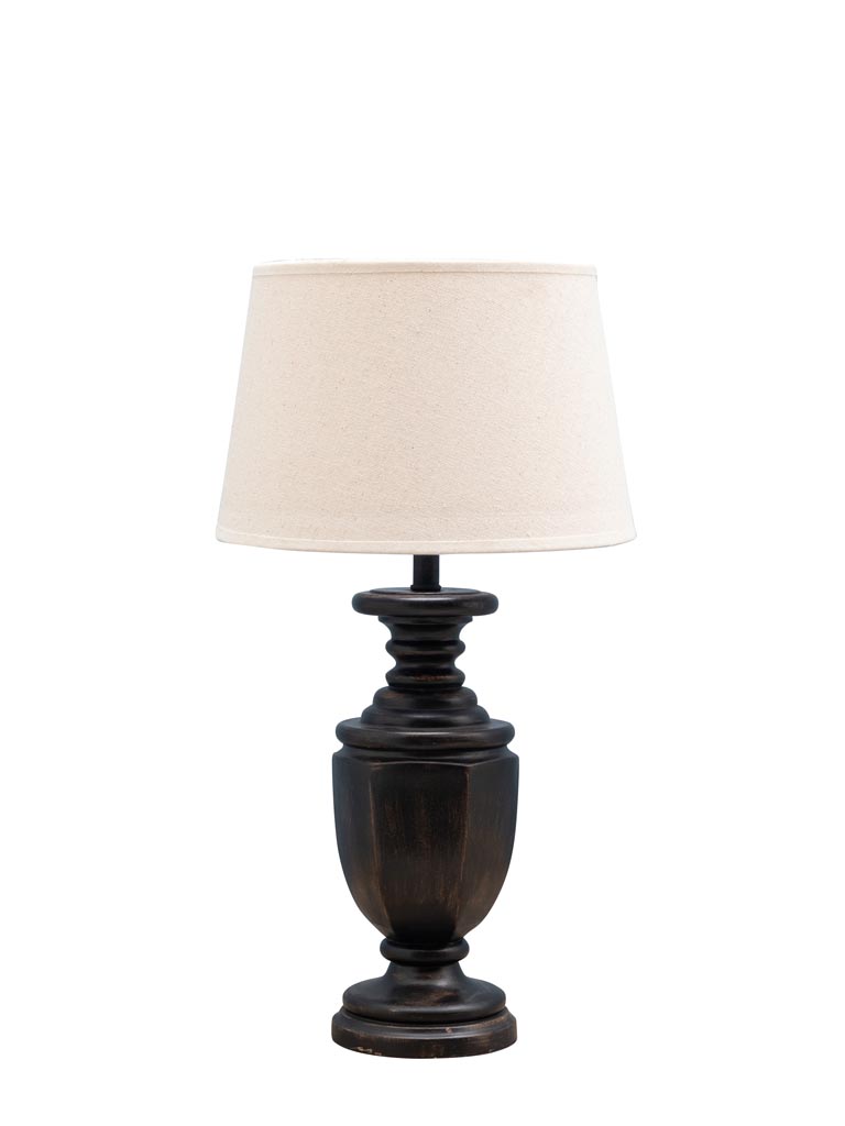 Table lamp brown patina Lizzie - 2