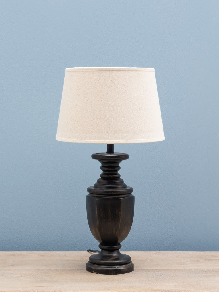 Table lamp brown patina Lizzie - 1