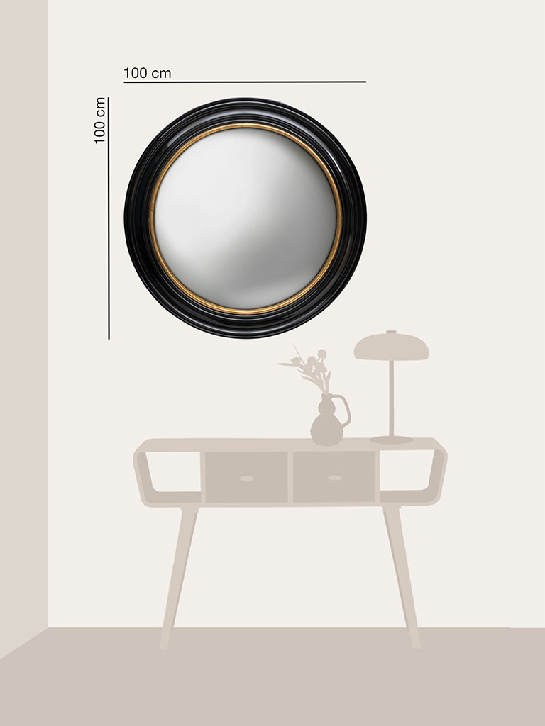 Large convex mirror - 3