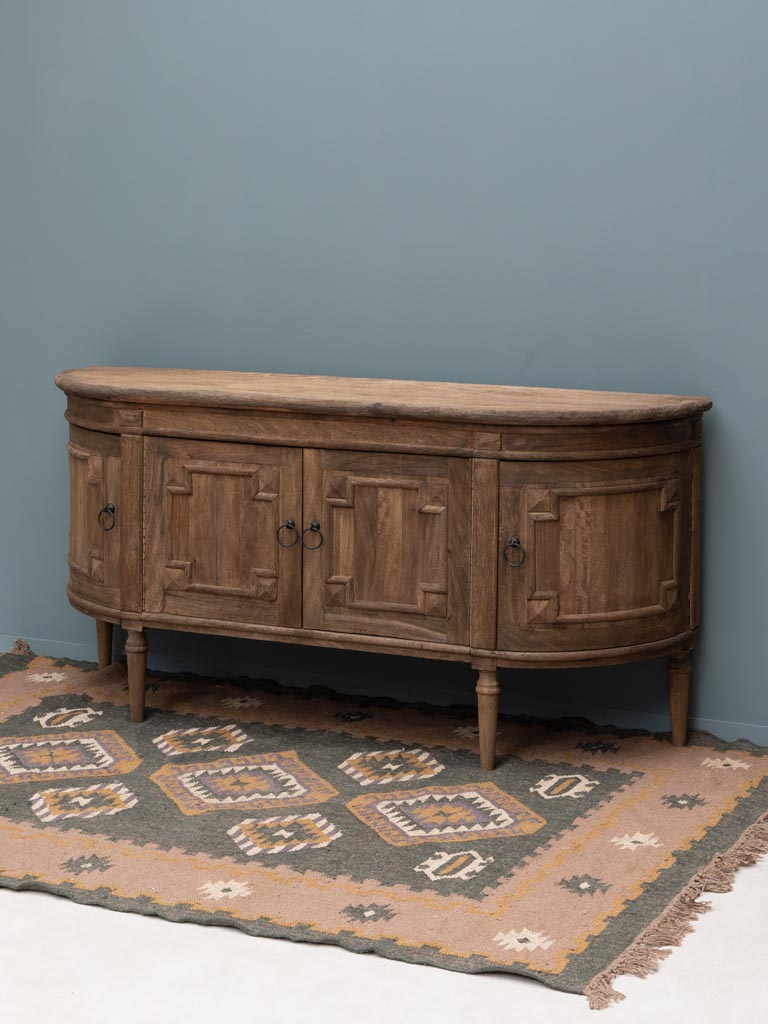 Buffet arrondi 4 portes Beaussant - 4