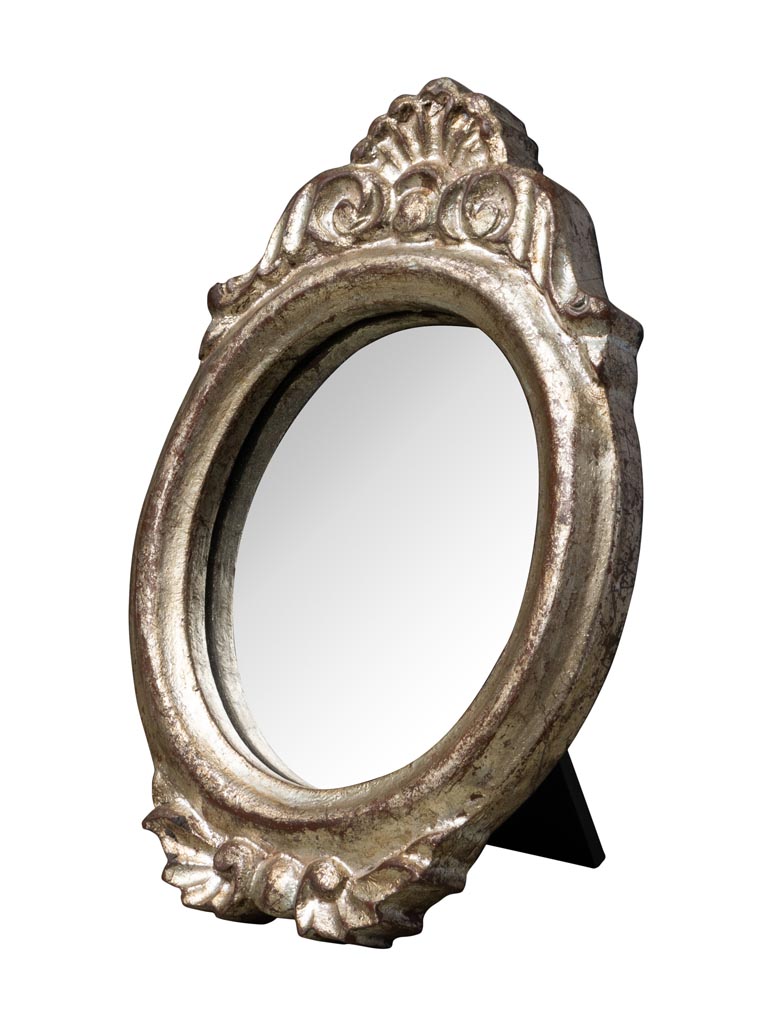 Miroir patine argentée Alma - 2
