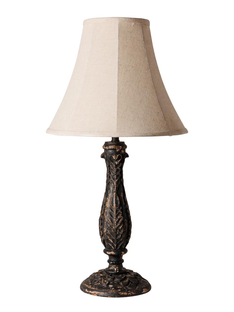 Thin sculpted table lamp Ephèse - 2