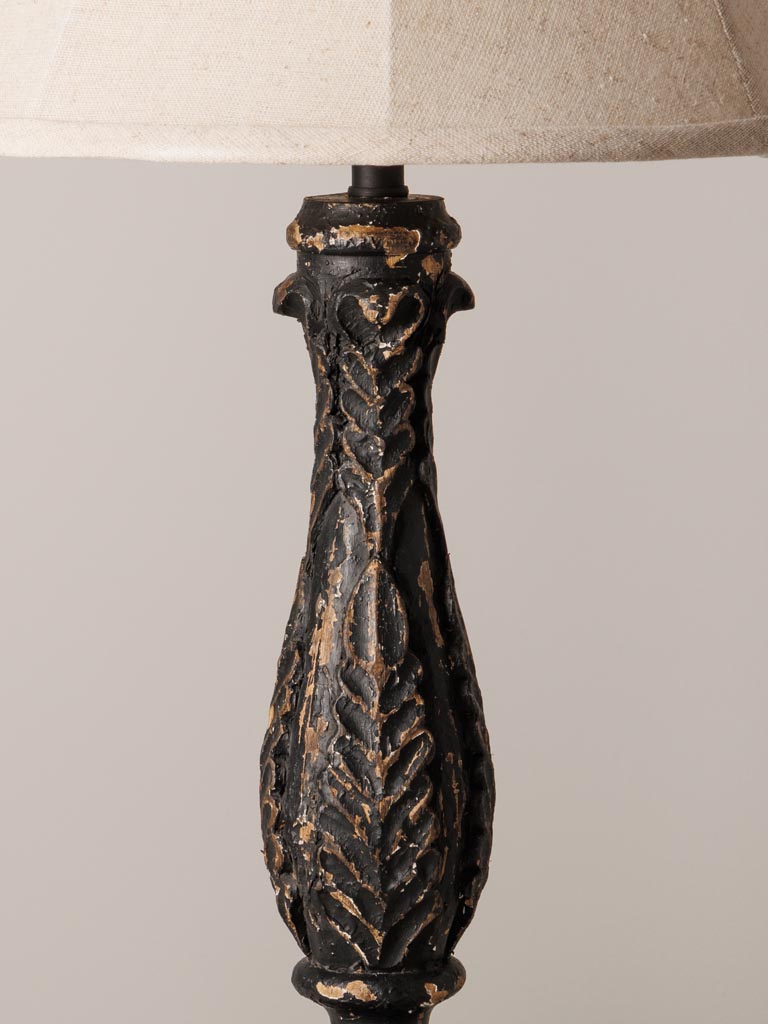 Thin sculpted table lamp Ephèse - 3