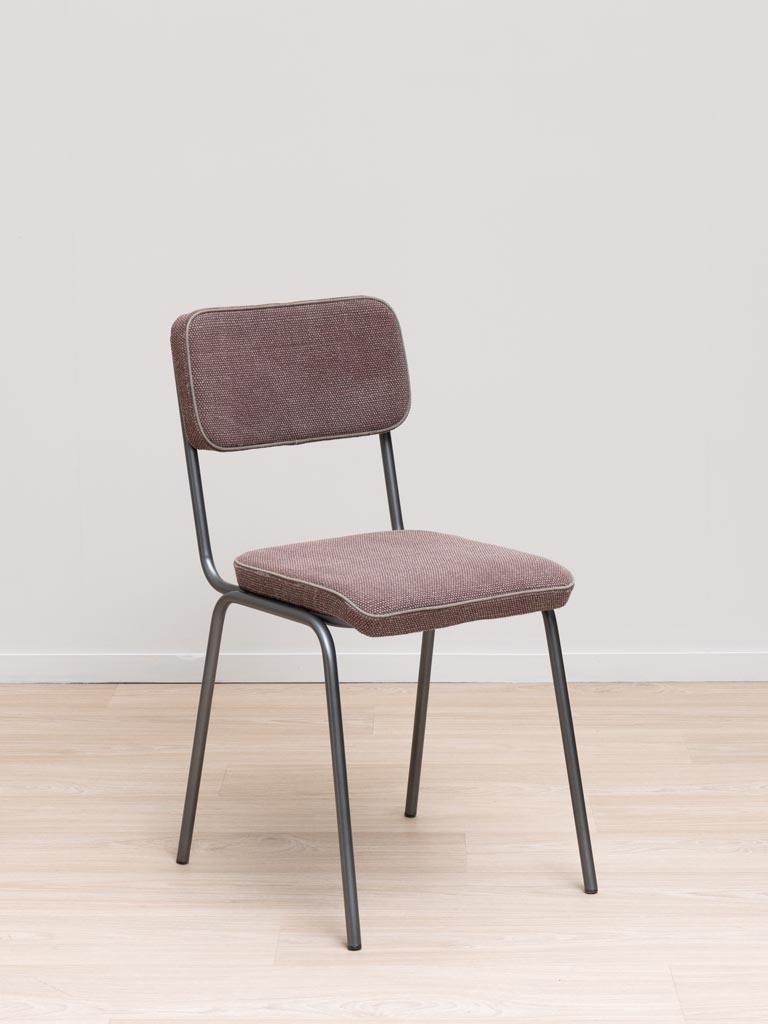 Chair burgundy Fairmont - 1