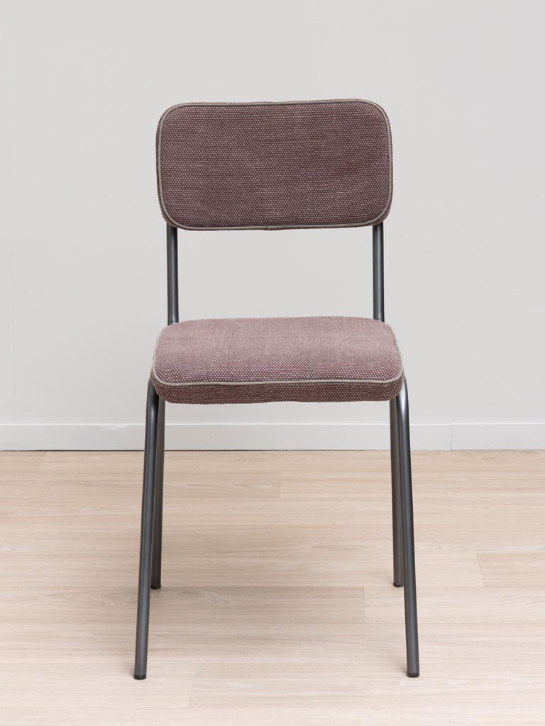 Chair burgundy Fairmont - 4