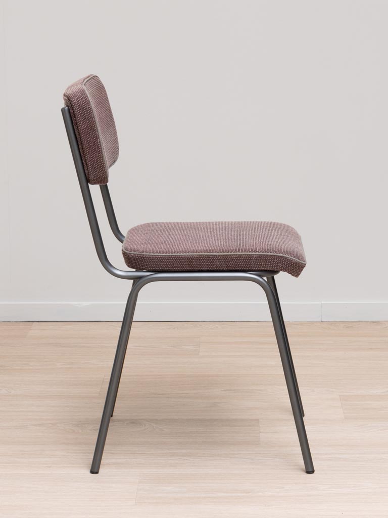 Chair burgundy Fairmont - 6