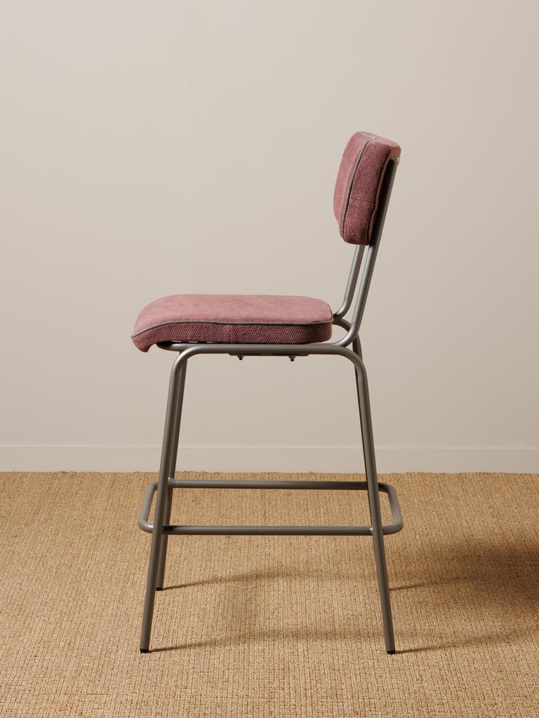 Chaise de comptoir  bordeau Fairmont - 9