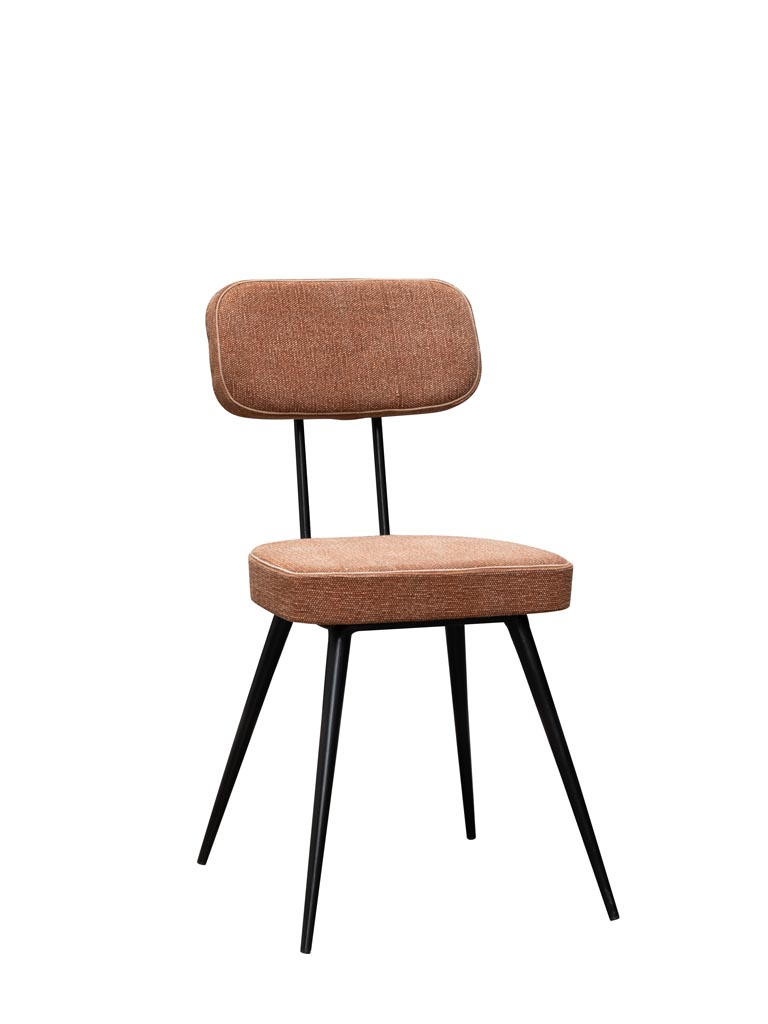 Chair stonewashed orange Fairfax - 2