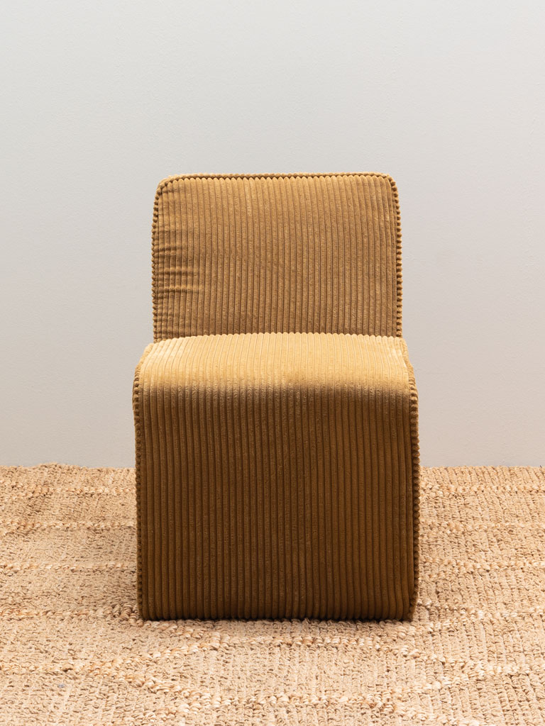 Disco chair mustard cord - 3