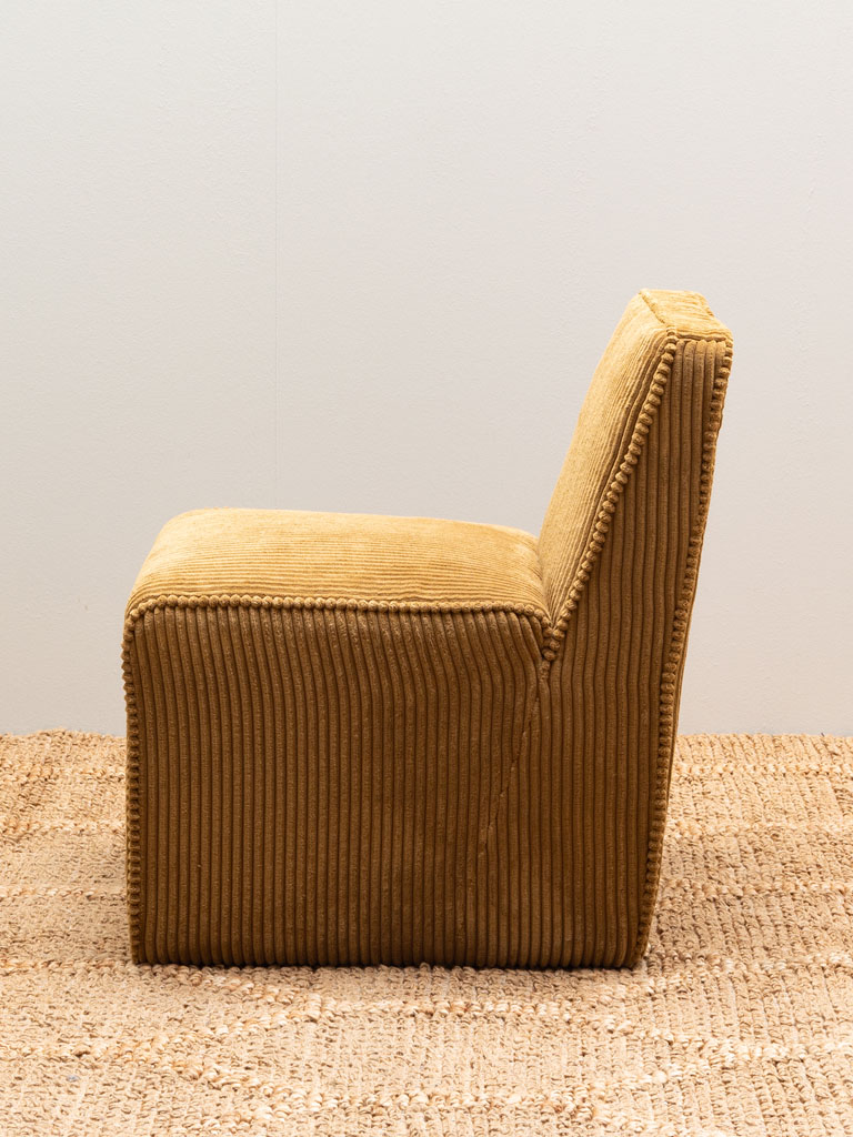 Disco chair mustard cord - 5